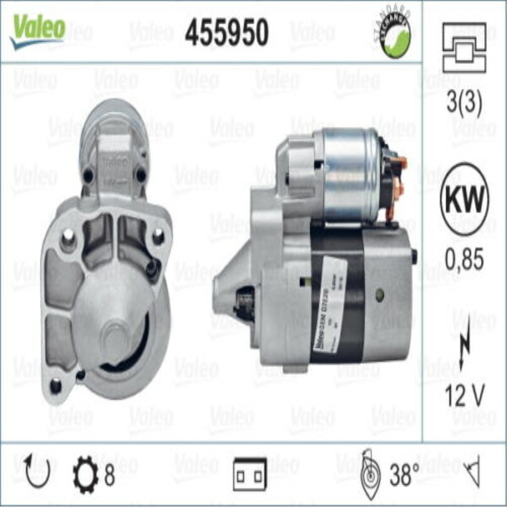 7700274303-V VALEO MARS MOTORU  MEGANE 1.4 96 -  THALIA