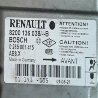 8200136038-1 ORJINAL AIRBAG BEYNI CLIO II  8200375763